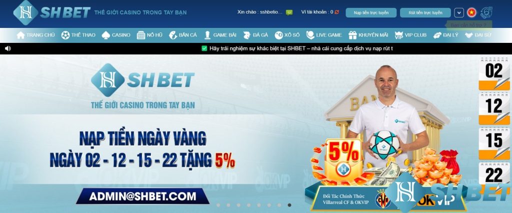 Những thao tác người chơi cần thực hiện để rút tiền Shbet